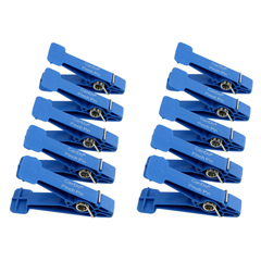 Fabrication Enterprises CanDo Graded Pinch Finger Exerciser, Replacement Pinch Pins, Set of 10, Blue (Heavy)