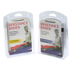 Fabrication Enterprises Thera-Band&reg; Prescription Pack, Light, (Yellow, Red, Green) Band