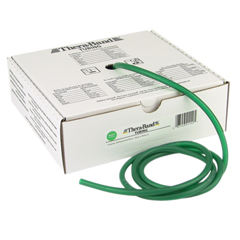 Fabrication Enterprises Thera-Band&reg; Exercise Tubing - 100 Foot Roll - Green - Heavy