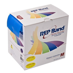 Fabrication Enterprises Rep Band&reg; Twin-Pak&reg; - Latex-Free - 100 Yard (2 x 50 Yard Boxes) - Blueberry, Level 4