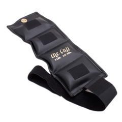 Fabrication Enterprises The Deluxe Cuff&reg; Ankle and Wrist Weight - 5 lb. - Black