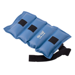 Fabrication Enterprises The Deluxe Cuff&reg; Ankle and Wrist Weight - 20 lb. - Blue