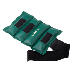 Fabrication Enterprises The Deluxe Cuff&reg; Ankle and Wrist Weight - 25 lb. - Green