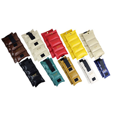 Fabrication Enterprises The Cuff&reg; Deluxe Ankle And Wrist Weight - 20 Piece Set - 2 Each 1, 2, 3, 4, 5, 6, 7, 8, 9, 10 Lb