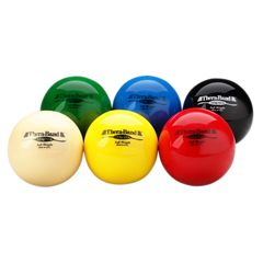 Fabrication Enterprises Thera-Band&reg; Soft Weights™ Ball - 6-Piece Set (1 Each: Tan, Yellow, Red, Green, Blue, Black)