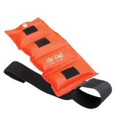 Fabrication Enterprises The Cuff Original Ankle and Wrist Weight - 6 Kg - Orange