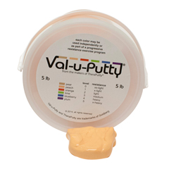 Fabrication Enterprises Val-u-Putty™ Exercise Putty - Peach (Lx-Soft) - 5 lb