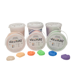 Fabrication Enterprises Val-u-Putty™ Exercise Putty - 6 Piece Set - 5 lb