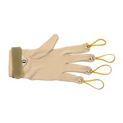 Fabrication Enterprises CanDo Standard Finger Flexion Glove, L/XL Left