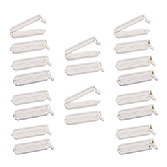 Fabrication Enterprises CanDo&reg; Exercise Tubing Klip™, Medium (For Green-Black CanDo&reg; Exercise Tubing), 10 Pair