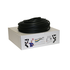 Fabrication Enterprises Sup-R Tubing&reg; - Latex Free Exercise Tubing - 100' Dispenser Roll - Black - X-Heavy
