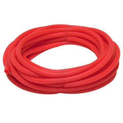Fabrication Enterprises Sup-R Tubing&reg; - Latex Free Exercise Tubing - 25' Roll - Red - Light