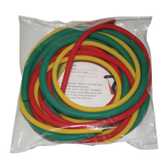 Fabrication Enterprises Sup-R Tubing Latex-Free Tubing Pep Pack Easy (Yellow, Red, Green)