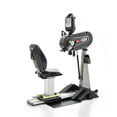 Fabrication Enterprises SciFit&reg; PRO1 Upper Body Exerciser - Adjustable Tilt Head & Cranks - Standard Seat - Wheelchair Platform