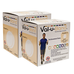 Fabrication Enterprises Val-u-Band&reg; - Latex Free - Twin-Pak&reg; - 100 Yard (2 - 50 Yard Boxes) - Peach (Level 1/7)