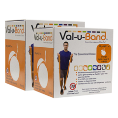 Fabrication Enterprises Val-u-Band&reg; - Latex Free - Twin-Pak&reg; - 100 Yard (2 - 50 Yard Boxes) - Orange (Level 2/7)