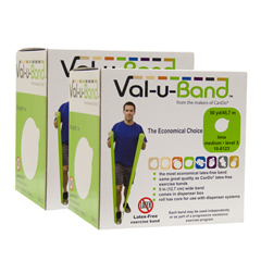 Fabrication Enterprises Val-u-Band&reg; - Latex Free - Twin-Pak&reg; - 100 Yard (2 - 50 Yard Boxes) - Lime (Level 3/7)