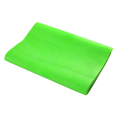 Fabrication Enterprises Val-U-Band Resistance Bands, Pre-Cut Strip, 5', Lime-Level 3/7, Contains Latex