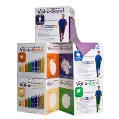 Fabrication Enterprises Val-u-Band&reg; - Low Powder - 50 Yard - 5 Piece Set (1 Each: Peach, Orange, Lime, Blueberry, Plum)