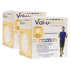 Fabrication Enterprises Val-u-Band&reg; - Low Powder - Twin-Pak&reg; - 100 Yard (2 - 50 Yard Boxes) - Peach (Level 1/7)