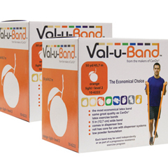 Fabrication Enterprises Val-u-Band&reg; - Low Powder - Twin-Pak&reg; - 100 Yard (2 - 50 Yard Boxes) - Orange (Level 2/7)