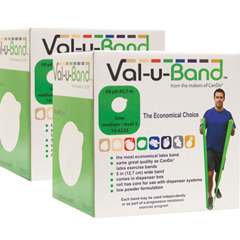 Fabrication Enterprises Val-u-Band&reg; - Low Powder - Twin-Pak&reg; - 100 Yard (2 - 50 Yard Boxes) - Lime (Level 3/7)