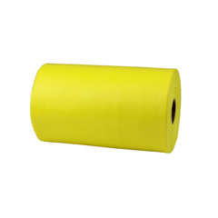 Fabrication Enterprises Sup-R Band Latex Free Exercise Band - 25 yard roll - Yellow - x-light