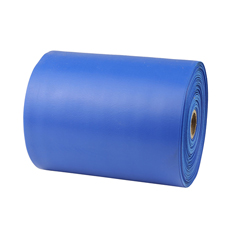 Fabrication Enterprises Sup-R Band Latex Free Exercise Band - 25 yard roll - Blue - heavy