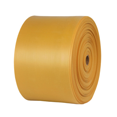 Fabrication Enterprises Sup-R Band Latex Free Exercise Band - 25 yard roll - Gold - 3X-Heavy
