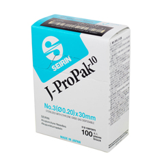 Fabrication Enterprises Seirin J-Propak Acupuncture Needles, Size 3 (0.20Mm) X 30Mm, Box Of 100 Needles