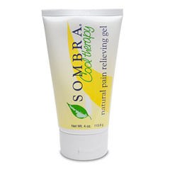 Fabrication Enterprises Sombra, Cool Therapy Pain Relieving Gel, 4 oz Tube