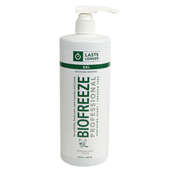 Fabrication Enterprises Biofreeze&reg; Professional Lotion - 32 Oz. Dispenser Bottle, Case Of 16