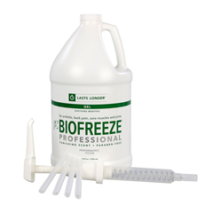 Fabrication Enterprises BioFreeze Professional Lotion - one gallon dispenser
