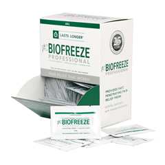 Fabrication Enterprises BioFreeze Professional Lotion - 3 gram dispenser, 100 packets