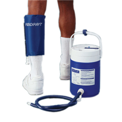 FNT11-1564 - Fabrication Enterprises - AirCast® CryoCuff® - Calf with Gravity Feed Cooler