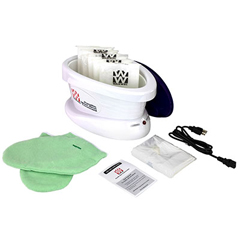 Fabrication Enterprises WaxWel&reg; Paraffin Bath - Standard Unit Includes: 65 Liners, 1 Mitt, 1 Bootie and 6 lb Lavender Paraffin