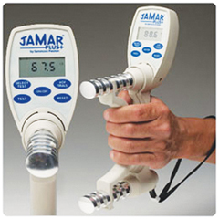 FNT12-0604 - Fabrication Enterprises - Jamar® Hand Dynamometer - Plus+ Digital - 200 lb. Capacity