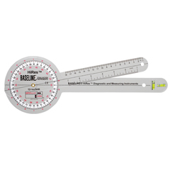 Fabrication Enterprises Baseline&reg; Plastic Absolute+Axis&reg; Goniometer - HiRes™ 360 Degree Head - 12