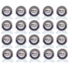 Fabrication Enterprises Baseline&reg; Bubble&reg; Inclinometer, 25-Pack