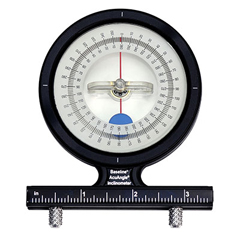 Fabrication Enterprises Baseline&reg; Acuangle&reg; Adjustable-Feet Inclinometer