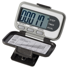 Fabrication Enterprises Ekho&reg; Pedometer - Deluxe - Steps, Distance, Calories and Activity Time