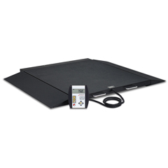 Fabrication Enterprises Detecto, Wheelchair Scale, Portable, Digital, 1000 lb x .2 lb / 450 kg x .1 kg
