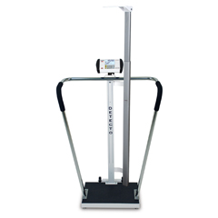 Fabrication Enterprises Detecto, Bariatric Scale, Digital, 600 lb x .2 lb / 270 kg x .1 kg, 18