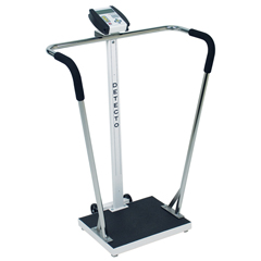Fabrication Enterprises Detecto, Bariatric Scale, Digital, 600 lb x .2 lb / 270 kg x .1 kg, 18