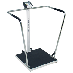 Fabrication Enterprises Detecto, Bariatric Scale, Digital, 1000 lb x .2 lb / 450kg x .1 kg, 24