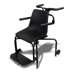 Fabrication Enterprises Detecto, Chair Scale, Digital, 440 lb x .2 lb  / 200 kg x .1 kg, Non-Medical AC Adaptor