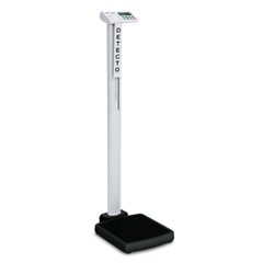 Fabrication Enterprises Detecto, Solo Digital Scale, Mechanical Height Rod, 550 Lb  / 250 Kg, Ac Adapter, Us