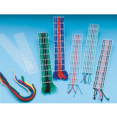 FNT12-3171 - Fabrication Enterprises - Allen Diagnostic Module Metallic Cord Bargello Bookmarks, Pack of 6