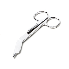 FNT12-5001 - Fabrication Enterprises - ADC Lister Bandage Scissors with Clip, 4 1/2, Stainless Steel