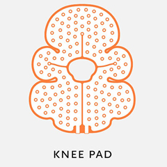 Fabrication Enterprises Ossur Cold Rush&reg; Knee Pad